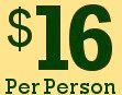 $16 per person