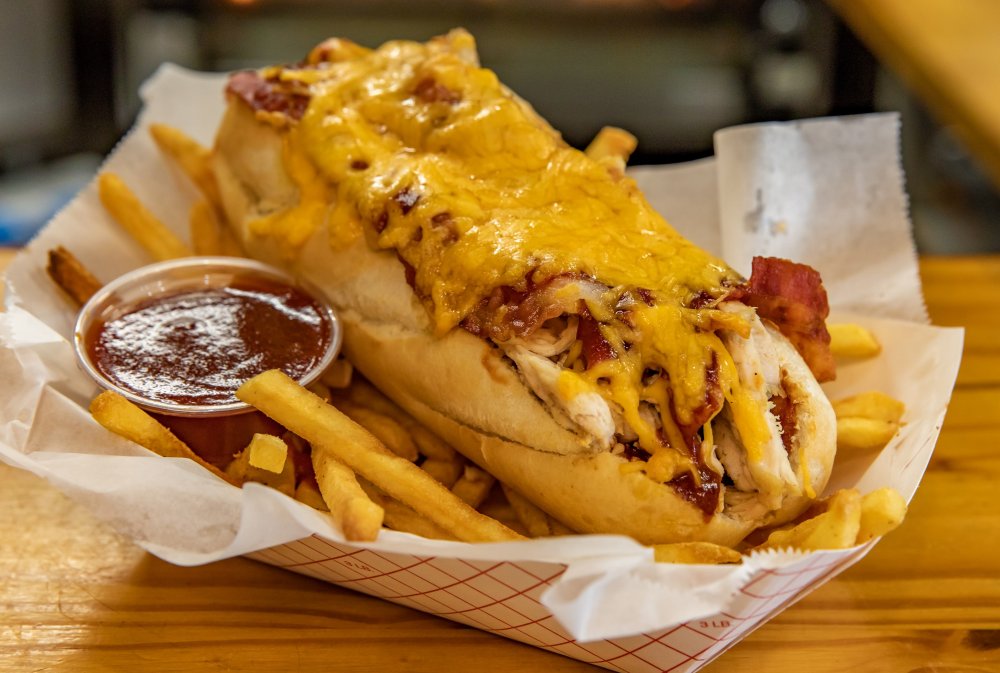 Bacon Melt Sandwich Combo photo